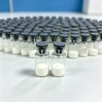 Produit phare : Poudre lyophilisée de tripeptide de cuivre GHK-Cu 1 à 99 % de pureté, qualité cosmétique, matière première de peptide de cuivre CAS