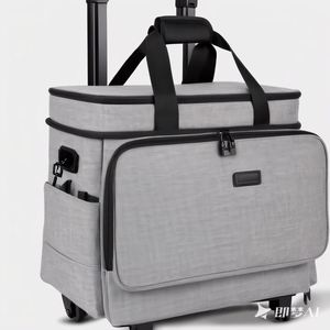 Étui pour machine à coudre BSCI avec rembourrage amovible, grand sac de transport pour machine à coudre - Product Image 1