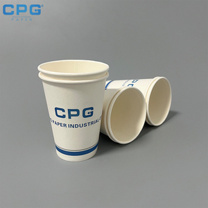 Custom Size Available Biodegradable Paper Cups 16oz Ripple Wall Compostable <b>PLA</b> Lined for Eco Friendly Cafe - Product Image 1