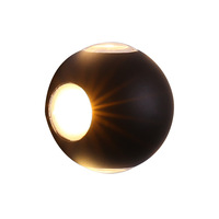 Lámpara de Pared LED Moderna de Tres Direcciones, Impermeable, de Aluminio, Decorativa para Exteriores, para Porche de Villa