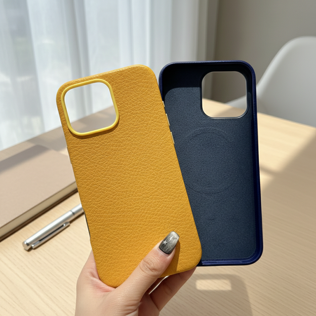 Wholesale Luxury PU Leather Shockproof Phone Case for 16/15/14/13 Series OEM Brand