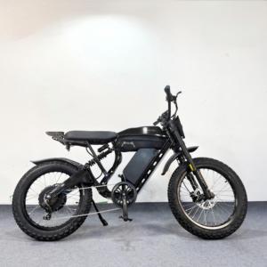 Vélo électrique 1500W 1200Wh (52V 24Ah) Batterie au lithium moyeu arrière sans balais Moto électrique haute vitesse Pneus spécifiques - Product Image 5