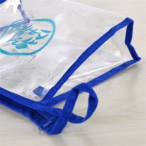 Vietnam Made Wholesale PVC Makeup <b>Bag</b> with Colorful Printing Portable Clutch for Women <b>Gift</b> Food Grade PVC <b>Bag</b> PVC Zipper - Product Image 3