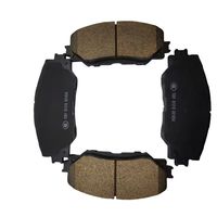 Pastillas de Freno Traseras de Cerámica 0446502400 044650R010 D1210 ZHP079 para Toyota Corolla XRS 2010