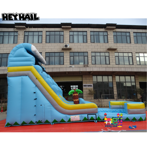 Vente flash : <span class=keywords><strong>toboggan</strong></span> aquatique <span class=keywords><strong>gonflable</strong></span> à double ligne de 32*12*20 pieds, qualité commerciale, PVC vinyle bleu et jaune, attraction de <span class=keywords><strong>fête</strong></span> <span class=keywords><strong>foraine</strong></span> en plein air - Product Image 4