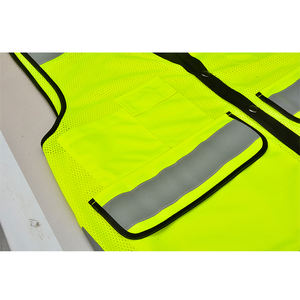 Moderne Trail-Running-Hydrationsweste Sicherheits-Arbeitsweste Fluoreszierende Reflektierende Warnweste für Straßenarbeiten - Product Image 4