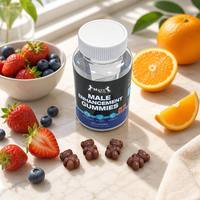 Bonbons gélifiés aux herbes pour adultes, complément alimentaire en fibres, bonbons gélifiés pour la gestion de l'énergie, bonbons gélifiés personnalisés OEM, saveur de bonbons gélifiés