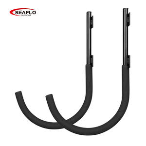 Estante de pared con forma de arco Circular para <span class=keywords><strong>Kayak</strong></span>, canoa negra, WR02 SEAFLO - Product Image 4