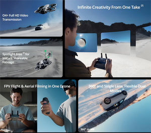 D Ji Avata 360 Panoramic Drone 8K Dual Camera GPS Stabilized FPV Drone with 20km Video Transmission - Product Image 5