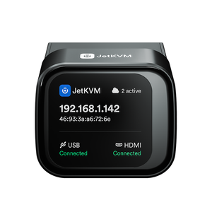Conmutador KVM JetKVM, Caja Conmutadora KVM HDMI VGA, Compatible con Dos Monitores, PC, Ordenador, Servidor, Teclado, Video, Ratón, Selector, Tecla de Acceso Rápido - Product Image 2