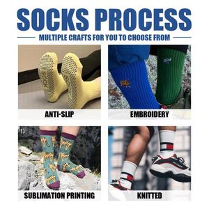 Vente en gros de chaussettes antidérapantes de haute qualité avec logo personnalisé pour femmes, chaussettes en coton pour le Pilates, le yoga et le ballet, design antidérapant - Product Image 3