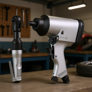 Llave de trinquete neumática de 1/2 pulgada con cabezal flexible para reparación de automóviles y proyectos de bricolaje, 4500 bpm - Product Image 2