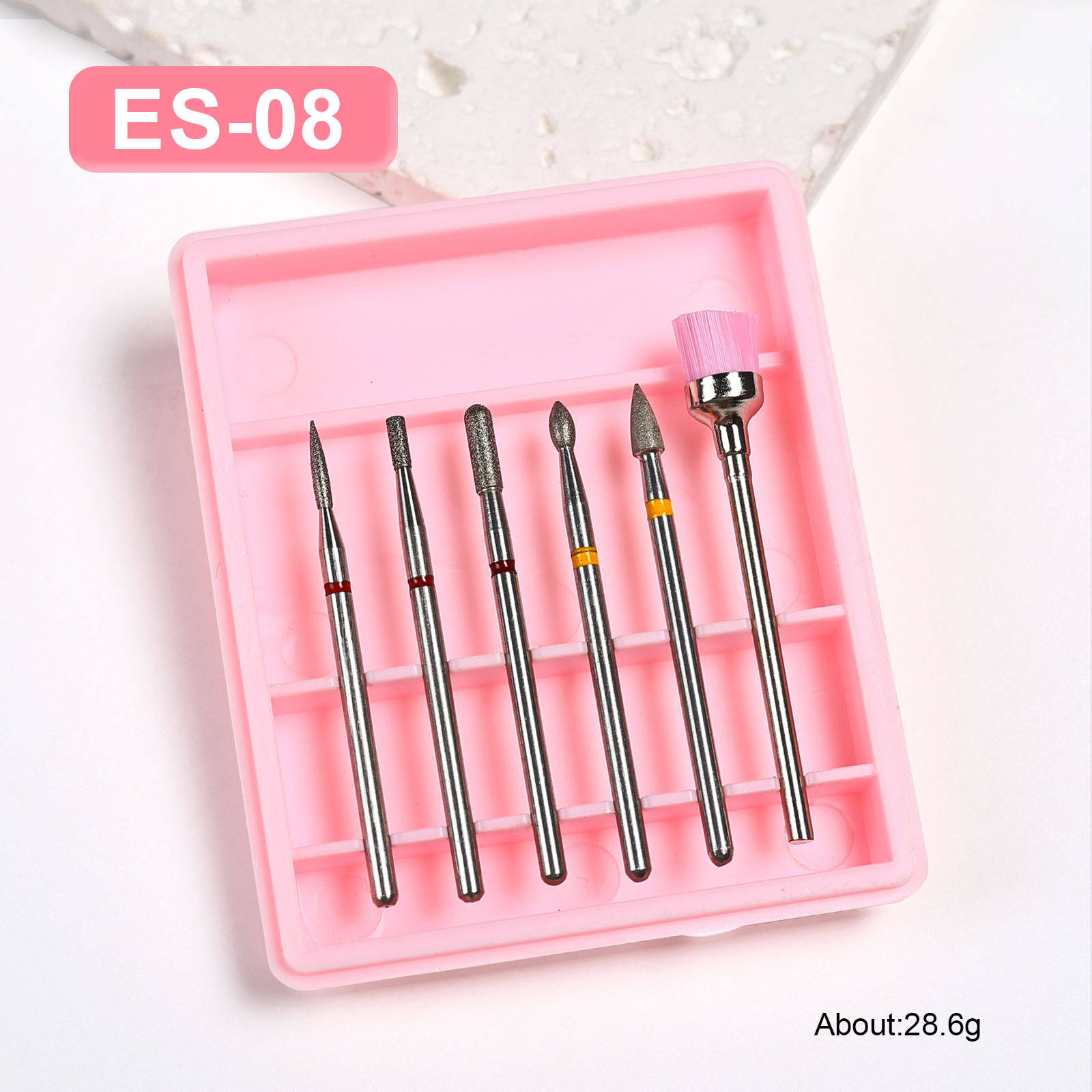 Es-08 high quality 6 boxed grinding heads