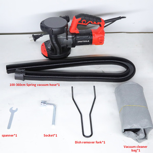 Machine à fraiser pour sols et murs DIY 150 mm, meuleuse à béton avec aspiration de poussière, alimentation électrique - Product Image 4