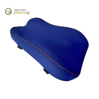 Coussin lombaire en mousse à mémoire de forme pour soulager les douleurs dorsales, avec sangle réglable, tricoté, massage, forme papillon, pour chaise, certifié OEKO-TEX - Vente Flash