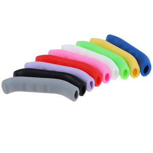 2PCS <span class=keywords><strong>Poignée</strong></span> <span class=keywords><strong>de</strong></span> <span class=keywords><strong>frein</strong></span> et protection <span class=keywords><strong>de</strong></span> béquille Housse en silicone pour <span class=keywords><strong>Xiaomi</strong></span> Mijia <span class=keywords><strong>M365</strong></span>/PRO Pièces détachées pour scooter électrique - Product Image 1