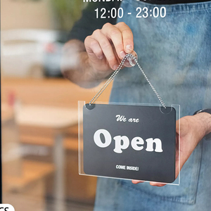 Usine personnalisée 11*8.5 acrylique signe titulaire en plastique transparent PMMA pour montage mural affiche présentoir ou étui d'étagère - Product Image 6