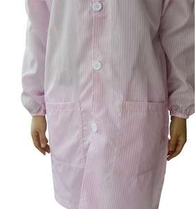 정전기 방지 작업복/정전기 방지 실험복(단추형)/산업 안전 보호용 ESD 의류 - Product Image 1