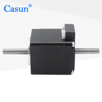 20x20x38mm pas cher prix non captif Mini linéaire 0.6A vis sans fin Tr3.5x4 NEMA 8 moteur pas à pas NEMA8 Micro moteur pas à pas linéaire