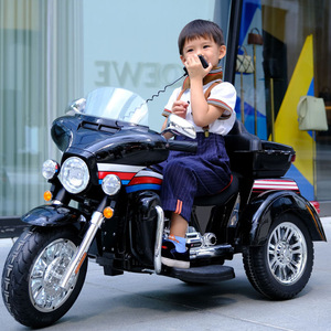 Motocicleta Eléctrica Infantil, Triciclo Recargable para Niños y Niñas, Tamaño Grande - Product Image 3