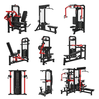 Paquete Completo de Equipos de Gimnasio de 300 m², Conjunto de Máquinas de Fitness Cardiovasculares y de Fuerza Comerciales, Solución Llave en Mano para Proyectos de Hoteles, Clubes y Resorts