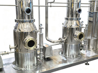 Système de distillation continue 1000L/H pour spiritueux neutres (NGS), alcool industriel, spiritueux de base pour la vodka, etc.