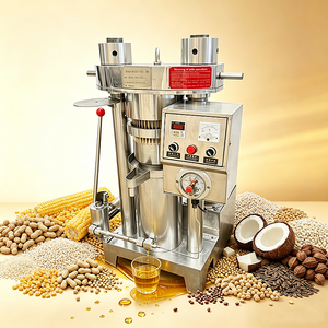 304 Stainless Steel Automatic <b>Oil</b> <b>Press</b> Peanut Rapeseed High <b>Oil</b> Yield Food Grade Stainless Steel Hydraulic <b>Oil</b> <b>Press</b> Avocado - Product Image 1