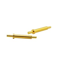 Connecteur Pogo Pin plaqué or de type DIP, contact à ressort pour batterie, sonde de test SMD PCB, sonde Pogo Pin en cuivre pour recharge de véhicules électriques
