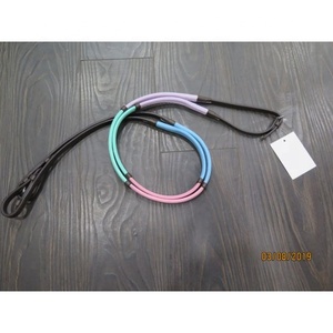 Riendas de Cuero Genuino para Caballo, Estilo Western, Accesorios Ecuestres, Equipo de Equitación, Entrenamiento, Carreras - Product Image 2