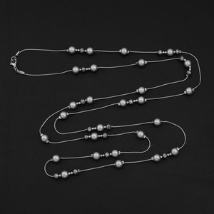 Hot Selling Simple <b>Titanium</b> Steel <b>Chain</b> Collarbone Necklace Silver Plated Popular Niche Design Women's Necklaces Fashion Jewelry - Product Image 5