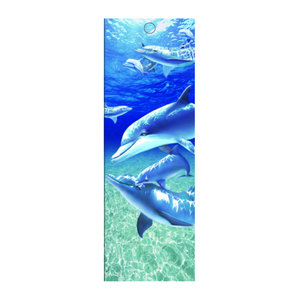 Custom Promotional Gift Set 3d Animal Lenticular Shape Plastic Bookmark 3d Flip Anime Stationery Bookmarks With Tassel