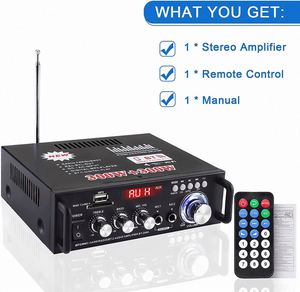 Mini Amplificador de Audio Estéreo Integrado para Cine en Casa, Karaoke, Bajos, 2 Canales, Amplificador de Sonido para Auto - Product Image 3