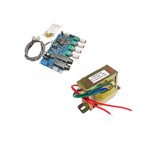 Carte d'amplification de microphone K pour le chant, carte frontale d'amplificateur HD 20W, câble audio, carte de réverbération karaoké PT2399, module électronique
