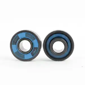 Rolamentos de skate de aço cromado 608 ABEC-11, alta velocidade com espaçador embutido