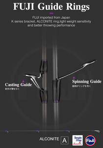 Caña <span class=keywords><strong>de</strong></span> pescar AJING ultraligera 2,49 M 92g L Power Elf S822L C822L Rockfish señuelo fundición caña <span class=keywords><strong>de</strong></span> pescar giratoria acción rápida - Product Image 3