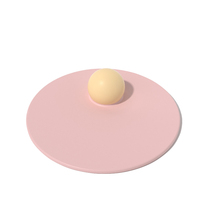 Couvre-tasse en silicone anti-poussière rond pour café et thé, diamètre 9,8 cm