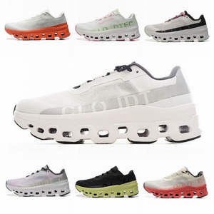 Zapatos de Diseñador Cloudmonster, Zapatos Deportivos para <span class=keywords><strong>Hombre</strong></span> y Mujer, Zapatillas Negras y Blancas para Senderismo, Deportes al Aire Libre, Caminar y Estilo Deportivo - Product Image 5