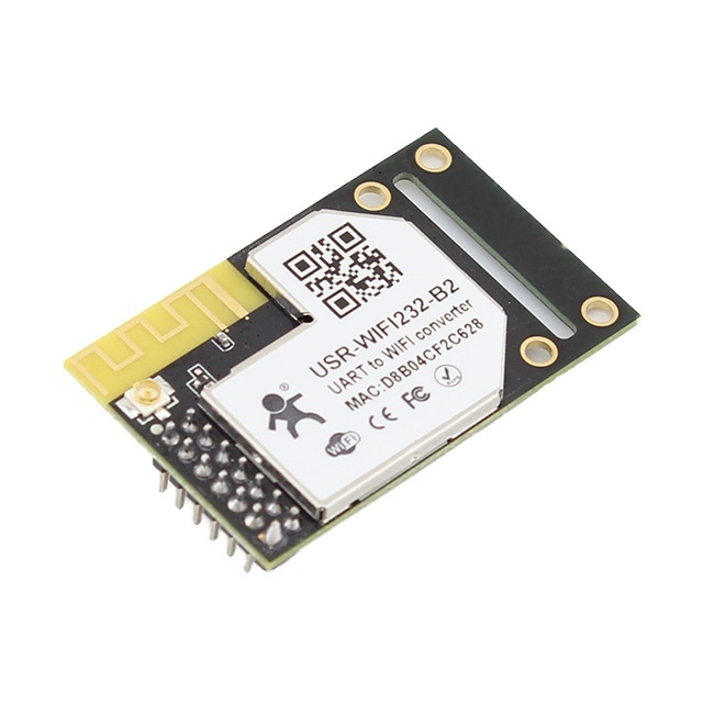 USR-WIFI232-B2 Serial UART TTL WiFi Module with External Antenna Supports GPIO Ethernet 3.3V IoT Application 2-Year Warranty
