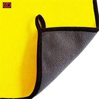 Serviette de séchage pour voiture en microfibre de haute qualité, écologique, super absorbante, 30x40 cm, pour le detailing et les accessoires automobiles