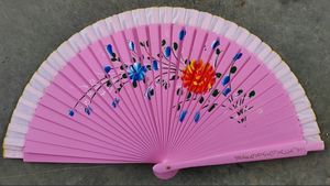 พัดไม้พับได้สองด้าน ลายเพ้นท์มือสไตล์สเปน ขนาด 2.5 นิ้ว ผลิตจากไม้  เป็นมิตรกับสิ่งแวดล้อม  รับทำโลโก้ตามสั่ง  ขายส่ง  สำหรับ<span class=keywords><strong>งาน</strong></span>แต่ง<span class=keywords><strong>งาน</strong></span> - Product Image 2