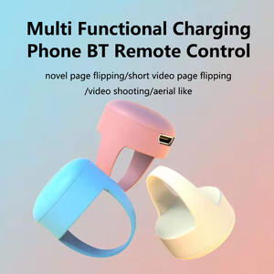 Controlador BT para ver vídeos cortos, dar vuelta a las páginas, dar me gusta, teléfono móvil, control <span class=keywords><strong>remoto</strong></span> BT, tomar fotos, anillo con temporizador - Product Image 2
