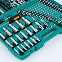 216pcs CR-V Multifunctional High-Torque Portable Wrench Kit Heat-Treated Combination Box Car Motorcycle Repair Tool Set
