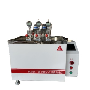 Testeur <span class=keywords><strong>de</strong></span> point <span class=keywords><strong>de</strong></span> ramollissement / Instrument <span class=keywords><strong>de</strong></span> test <span class=keywords><strong>de</strong></span> point <span class=keywords><strong>de</strong></span> ramollissement Vicat / Testeur <span class=keywords><strong>de</strong></span> déformation thermique du caoutchouc - Product Image 1