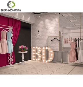 Diseño de interiores para tiendas de ropa de moda, mueble de exhibición de ropa personalizado, expositor de ropa para tienda de ropa femenina. - Product Image 2