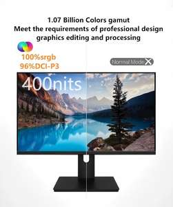 Moniteur IPS UHD <span class=keywords><strong>4K</strong></span> 27 "avec luminosité de 400nits 100% SRGB large gamme de couleurs <span class=keywords><strong>pour</strong></span> l'édition et la conception professionnelles de photos/vidéos - Product Image 2