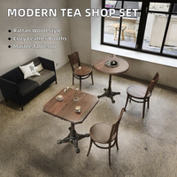 Fauteuil en bois élégant et minimaliste, style Mid-Century Modern, chaise de célibataire, structure en bois massif, assise commerciale pour restaurant 4 personnes