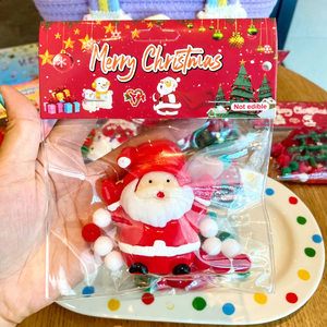 Christmas <b>Squishy</b> Stress Relief Toy Set Soft Squeeze Sensory Toy for Holiday Gifts Party Favors - Product Image 4