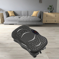 Plateforme vibrante de fitness efficace pour remodeler le corps, usage quotidien à domicile, roues de massage, entraînement ABS, caoutchouc