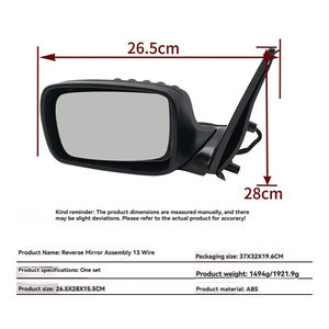 Ricambi Auto per BMW serie 7 <span class=keywords><strong>E66</strong></span> 00-05 assemblaggio specchietto retrovisore 51167190197 montaggio specchietto retrovisore - Product Image 3