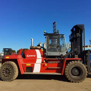 המוכר הטוב ביותר בשימוש בשימוש kmar dcd250 משטח מחוספס מלגזה 25 טון כמעט מצב חדש - Product Image 3